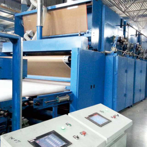 Dòng sản xuất của bảng hấp thụ âm thanh China Weicheng