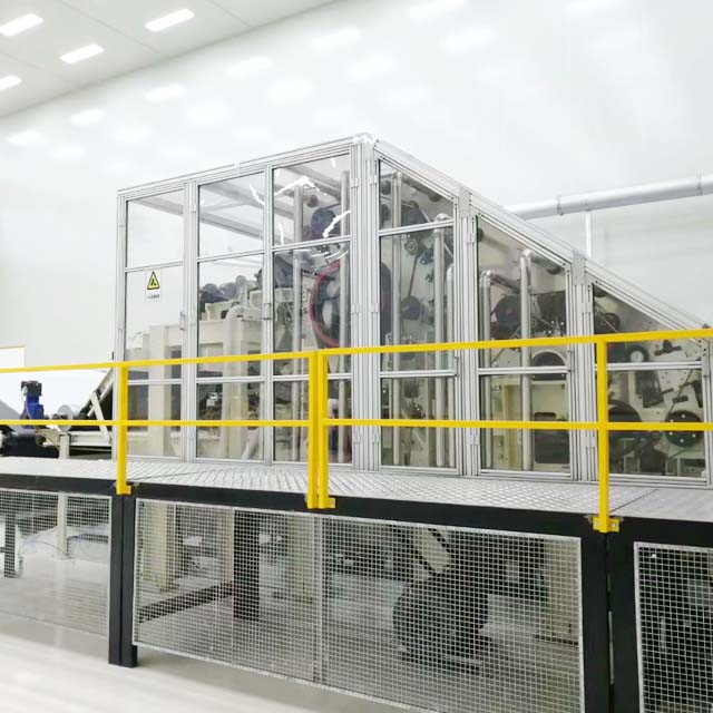 Dây chuyền sản xuất dây đai phẳng nhỏ công nghiệp