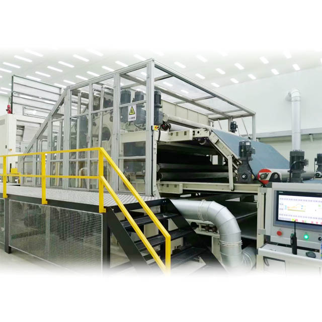 Cotton ổn định máy cuộn cuộn công việc đầy đủ 