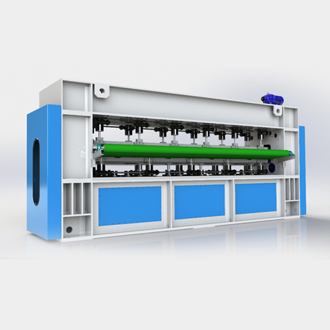 Line không dệt kim bằng kim tốc độ trung bình để làm thảm