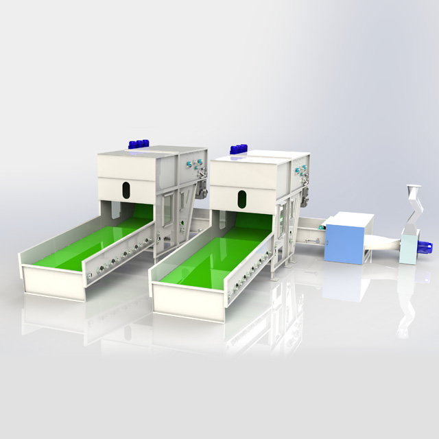 Bộ mở hệ thống cân điện tử của dây chuyền sản xuất không dệt Trung Quốc 